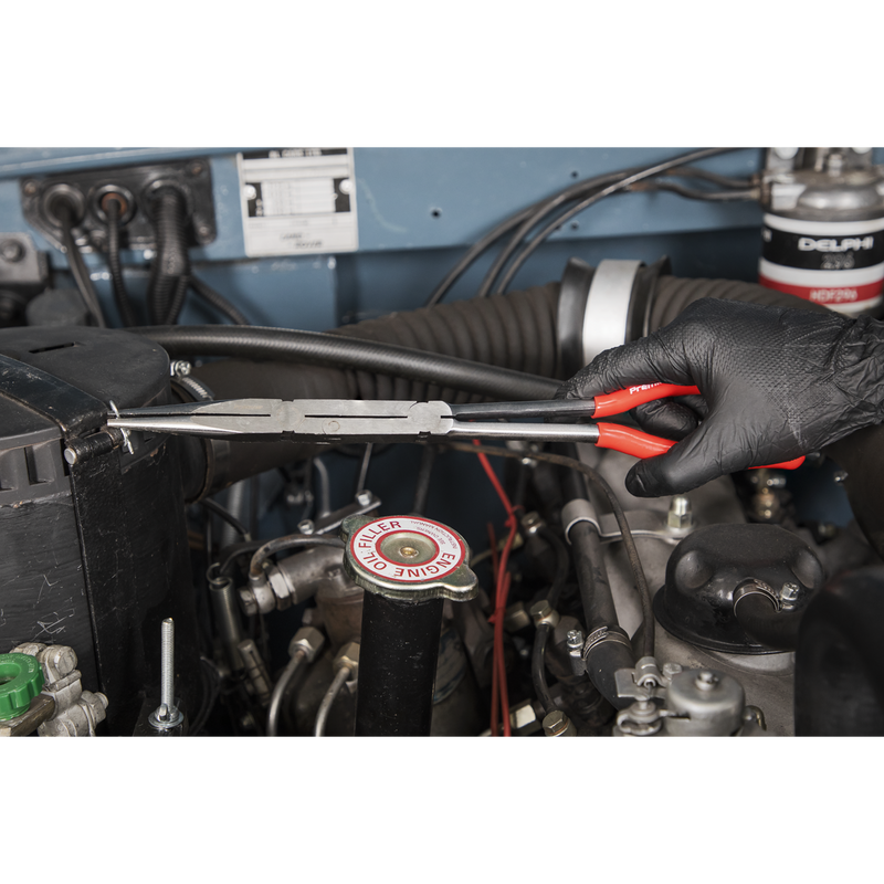 Sealey AK8591 Premier Needle Nose 45° Double Joint Pliers 335mm - additional view 4