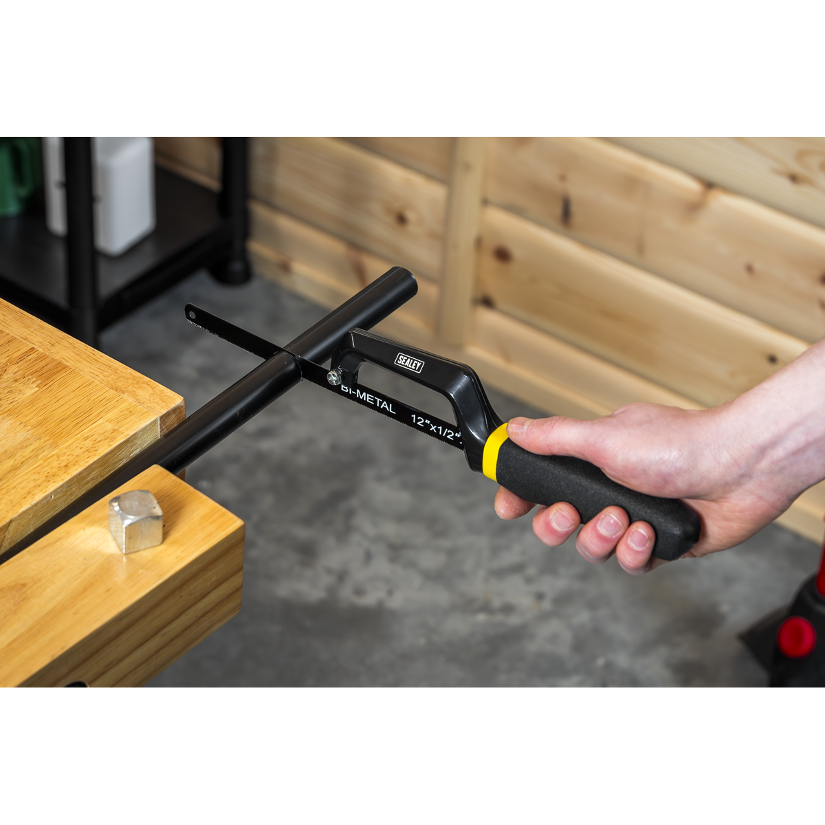 Sealey AK8695 Premier Mini Hacksaw with Bi-Metal Blade - additional view 5