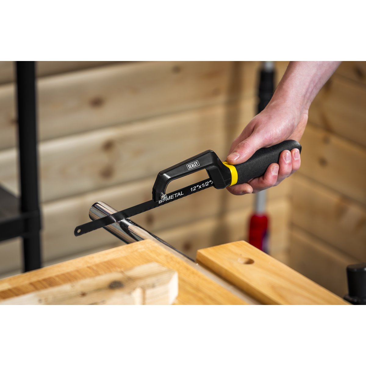 Sealey AK8695 Premier Mini Hacksaw with Bi-Metal Blade - additional view 6
