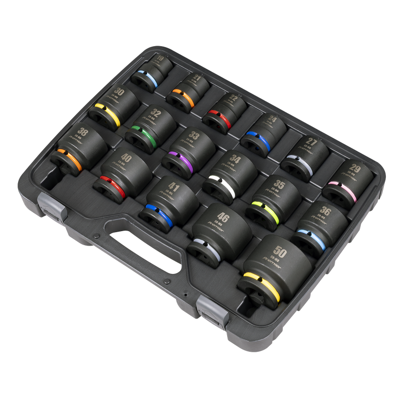 Sealey AK8892M Premier Impact Socket Set 3/4"Sq Drive 17pc - additional view 9