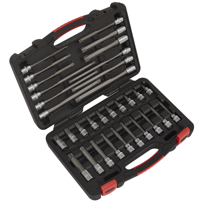 Sealey AK89001 Premier Platinum TRX-Star* Socket Bit Set 3/8"Sq Drive 32pc