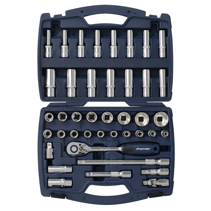 Sealey AK8993 Premier Socket Set 1/2"Sq Drive 41pc - additional view 11