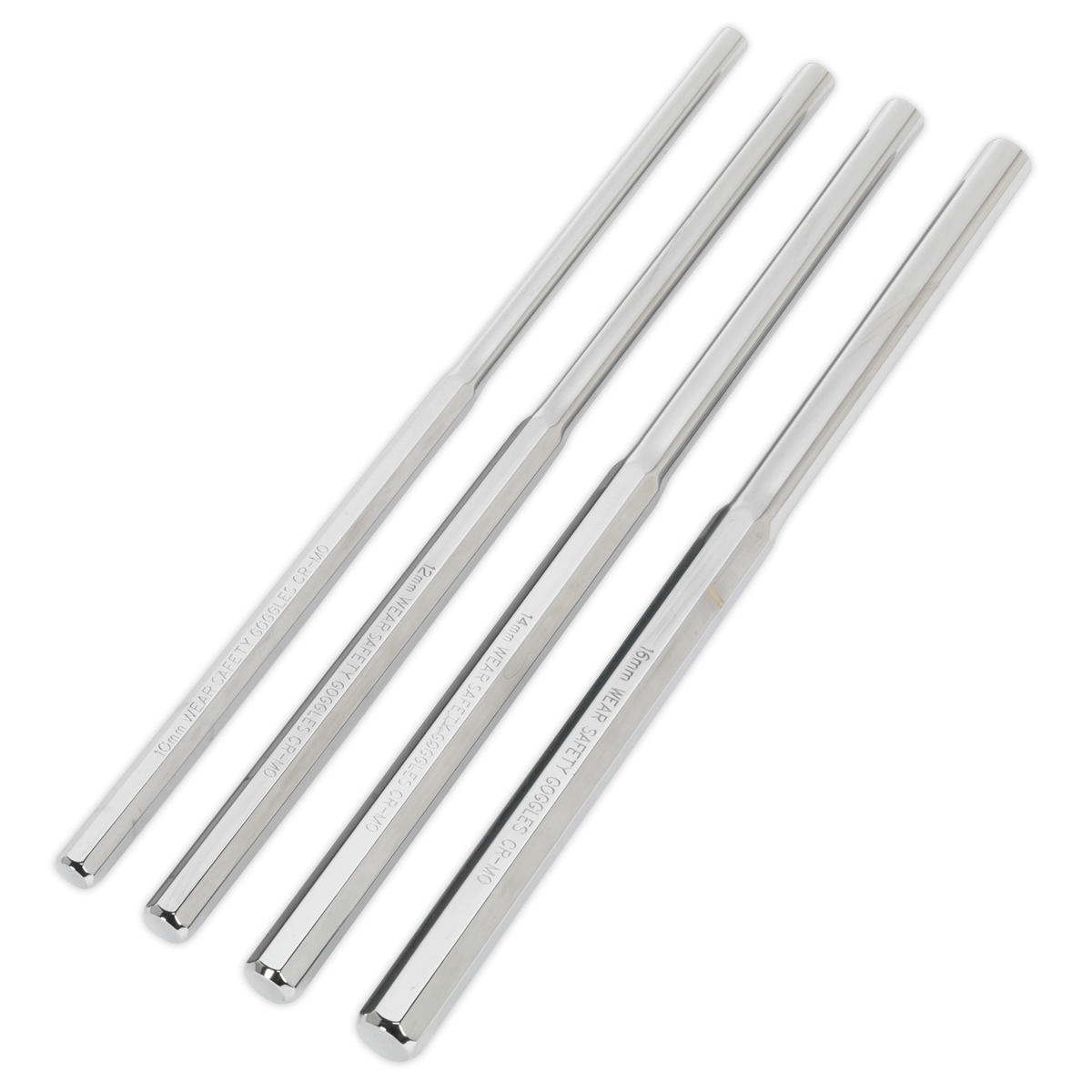 Sealey AK9147 Premier Extra-Long Parallel Pin Punch Set 4pc - additional view 3
