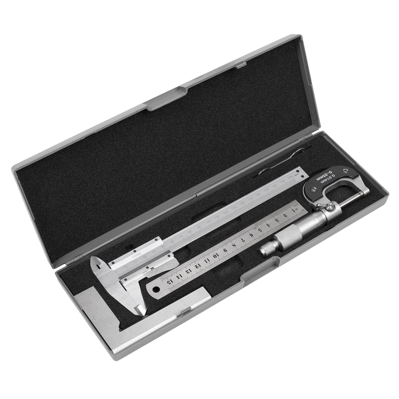 Sealey AK91SET Measuring Tool Set 4pc