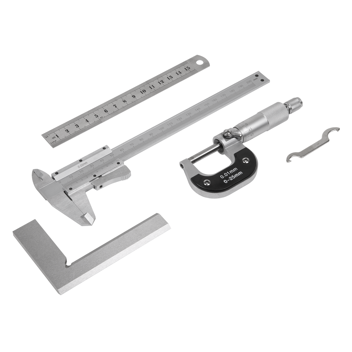 Sealey AK91SET Measuring Tool Set 4pc - additional view 4