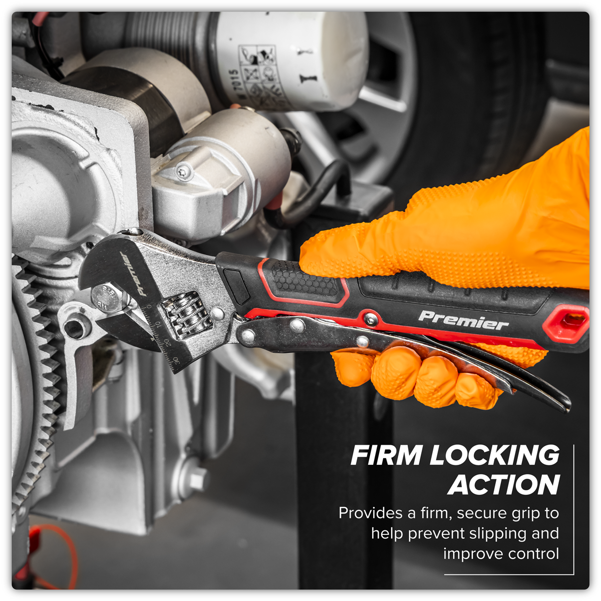 Sealey AK9572 Premier Locking Adjustable Wrench 250mm - additional view 8