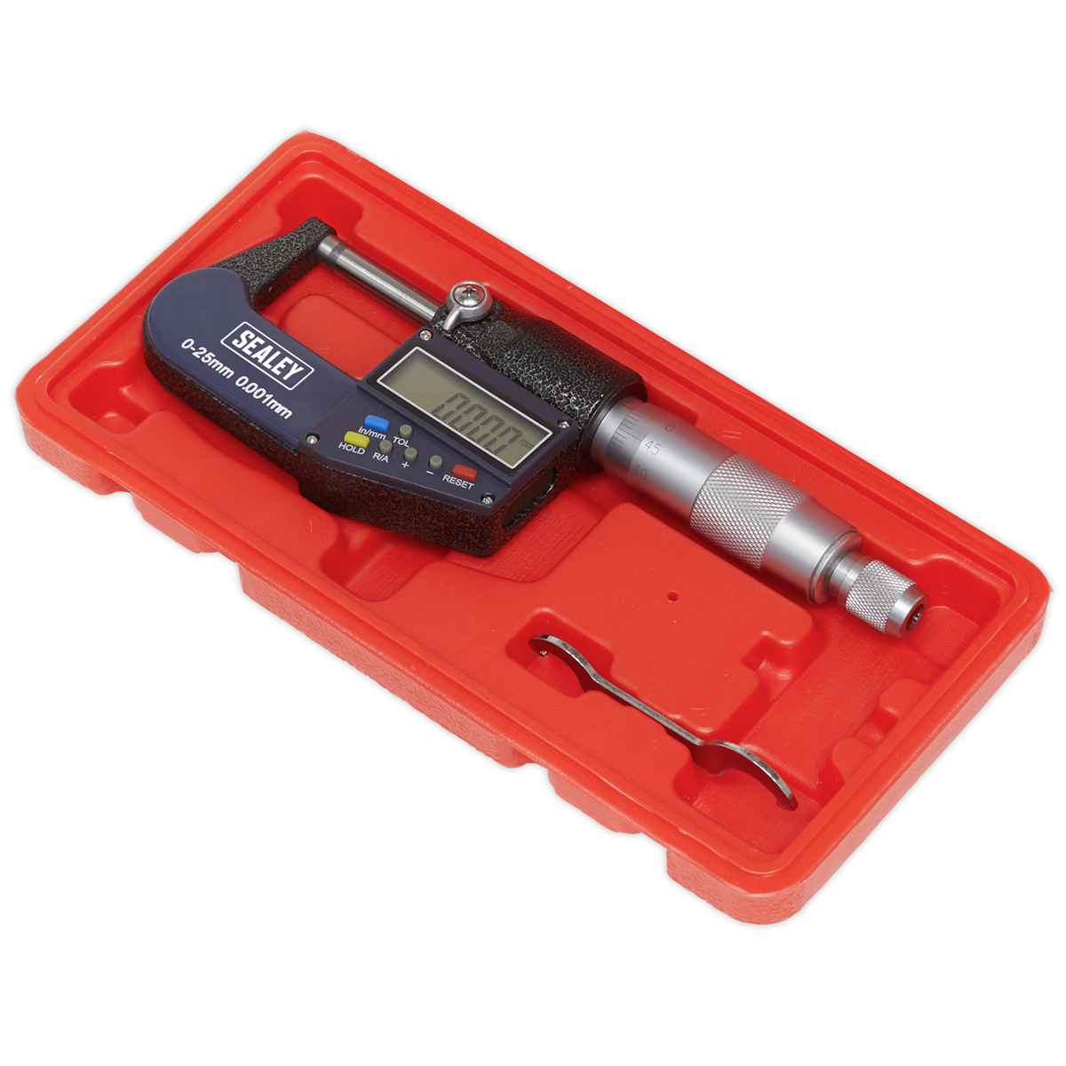 Sealey AK9635D Digital External Micrometer 0-25mm(0-1") - additional view 7