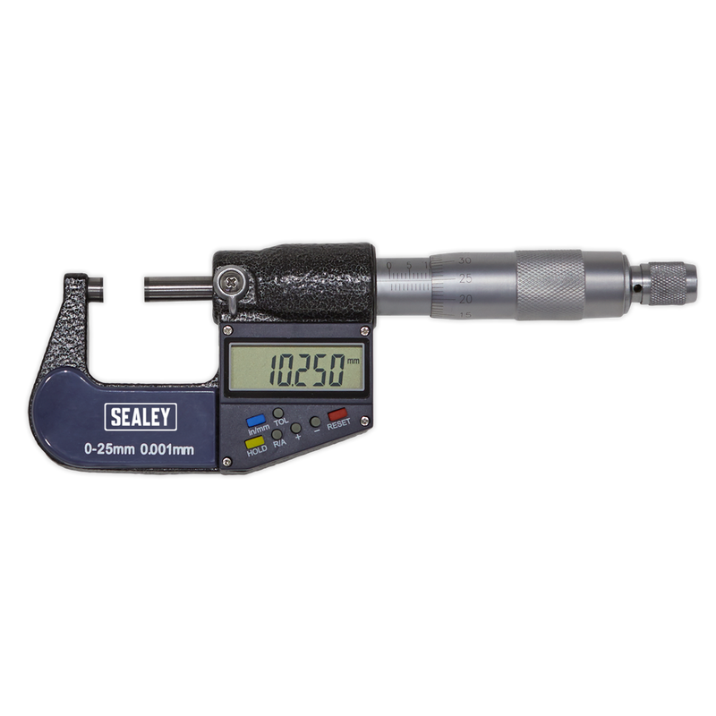 Sealey AK9635D Digital External Micrometer 0-25mm(0-1") - additional view 5