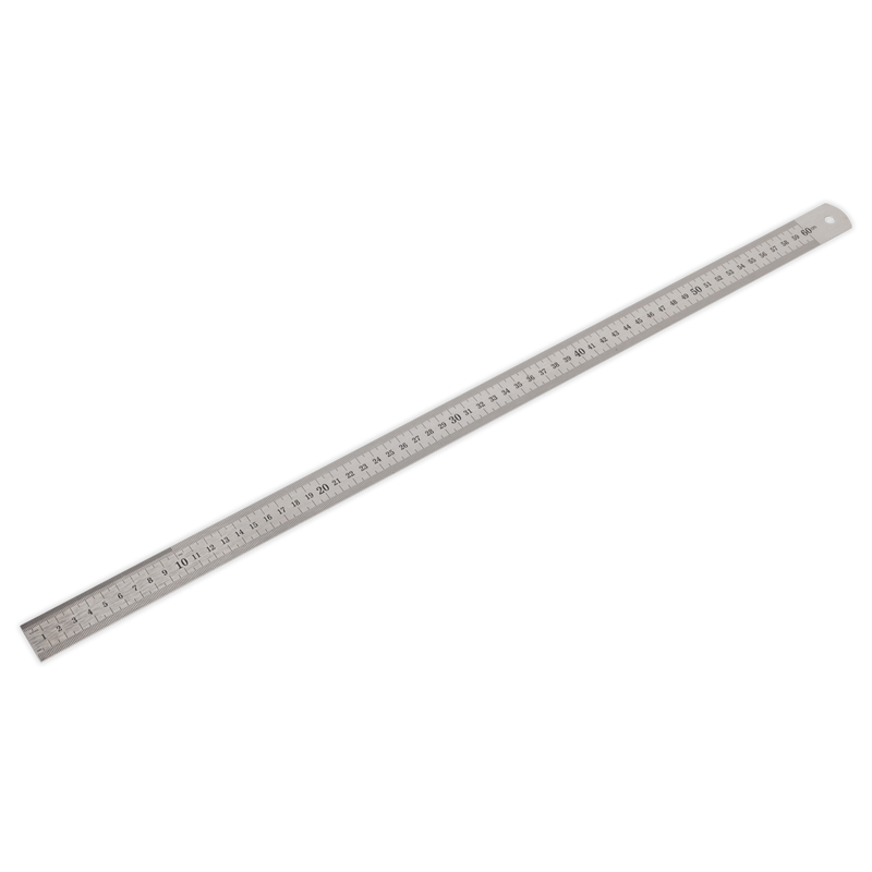 Sealey AK9642 Stainless Steel Rule 24" (600mm)