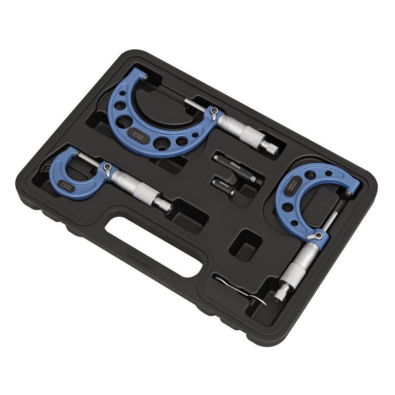 Sealey AK9651M External Micrometer Set 3pc - additional view 2