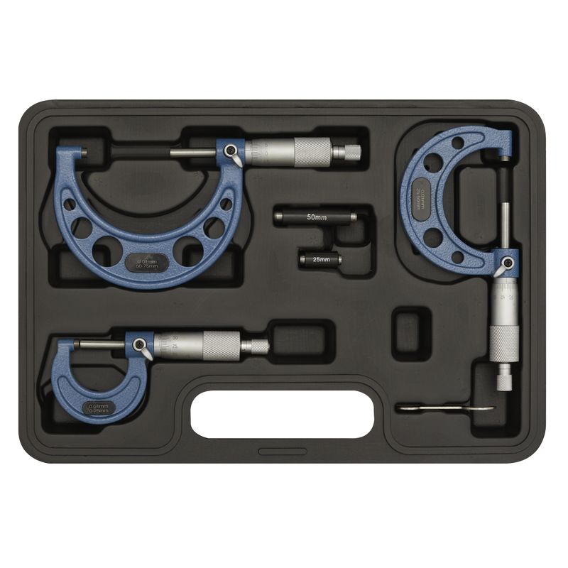 Sealey AK9651M External Micrometer Set 3pc - additional view 3