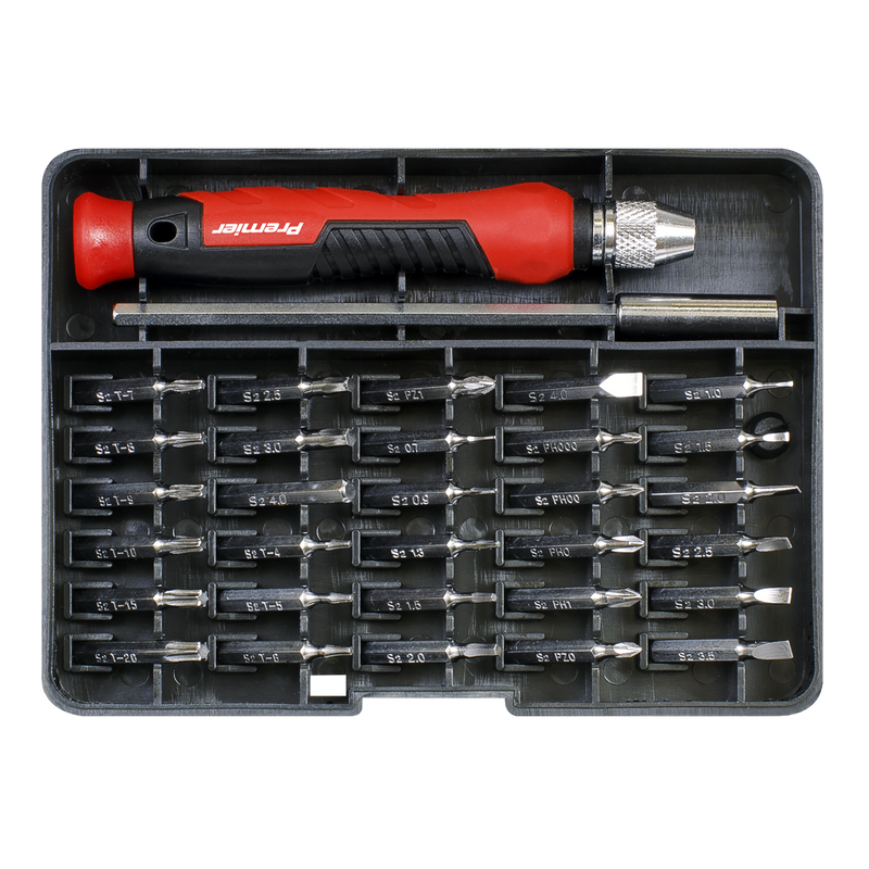 Sealey AK97328 Premier Precision Bit Screwdriver Set 32pc - additional view 2
