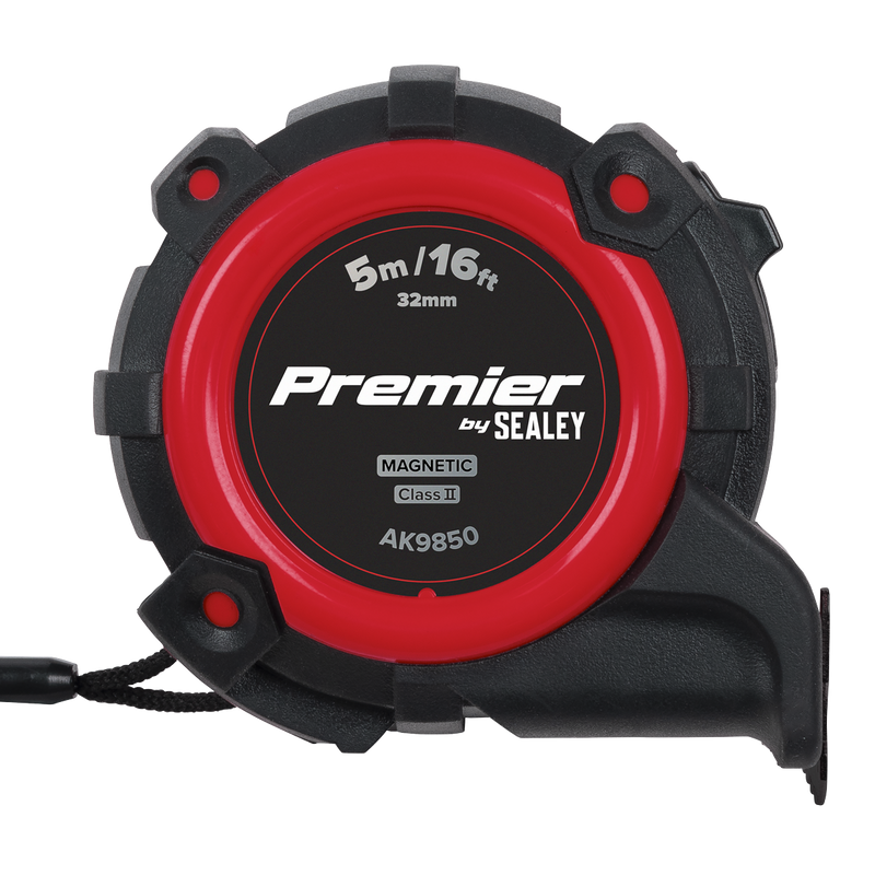 Sealey AK9850 Premier Metric/Imperial Tape Measure Extra-Wide Blade 5m(16ft) x 32mm - additional view 13