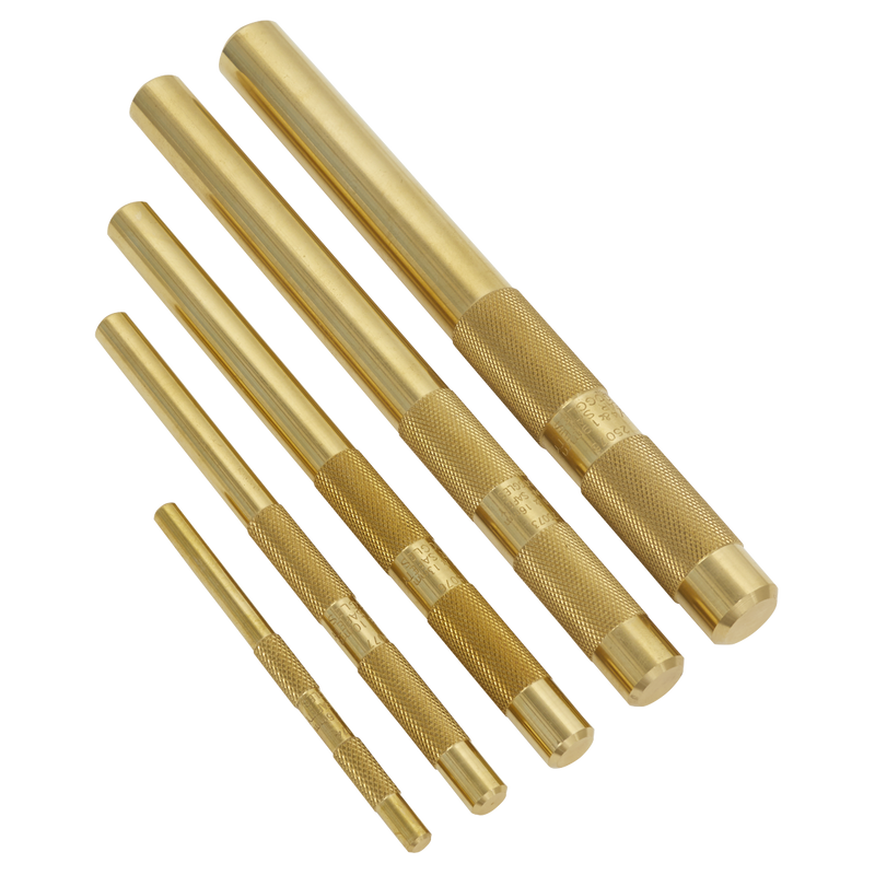 Sealey AKB05 Brass Punch Set 5pc - additional view 2