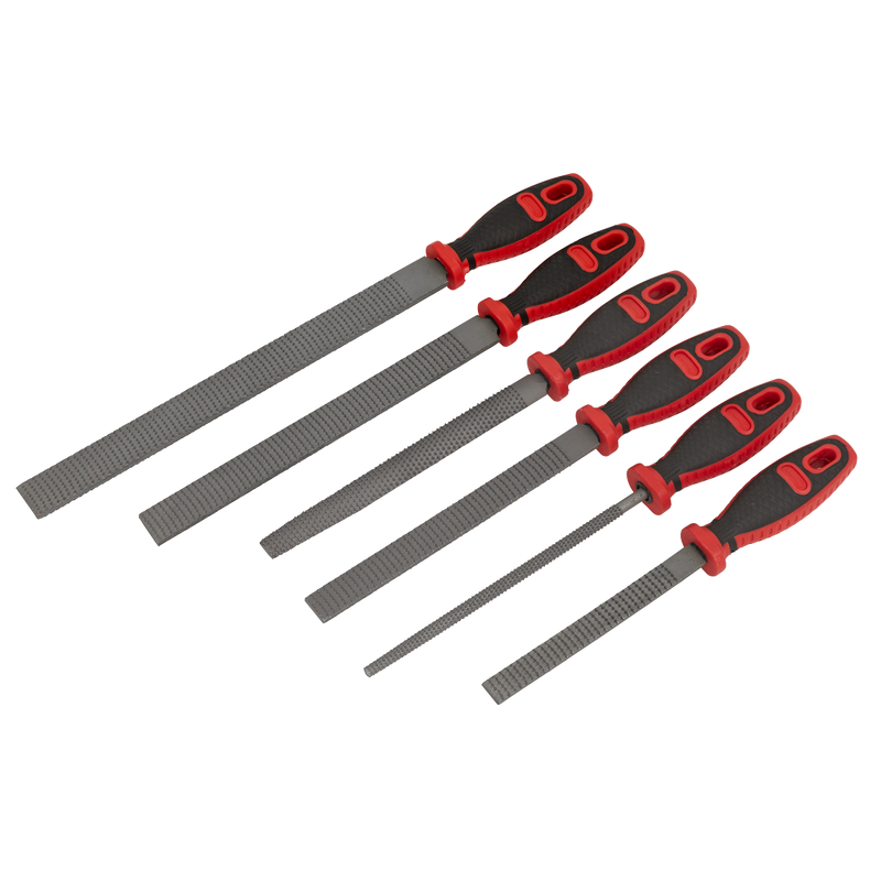 Sealey AKR06 Premier Rasp File Set 6pc