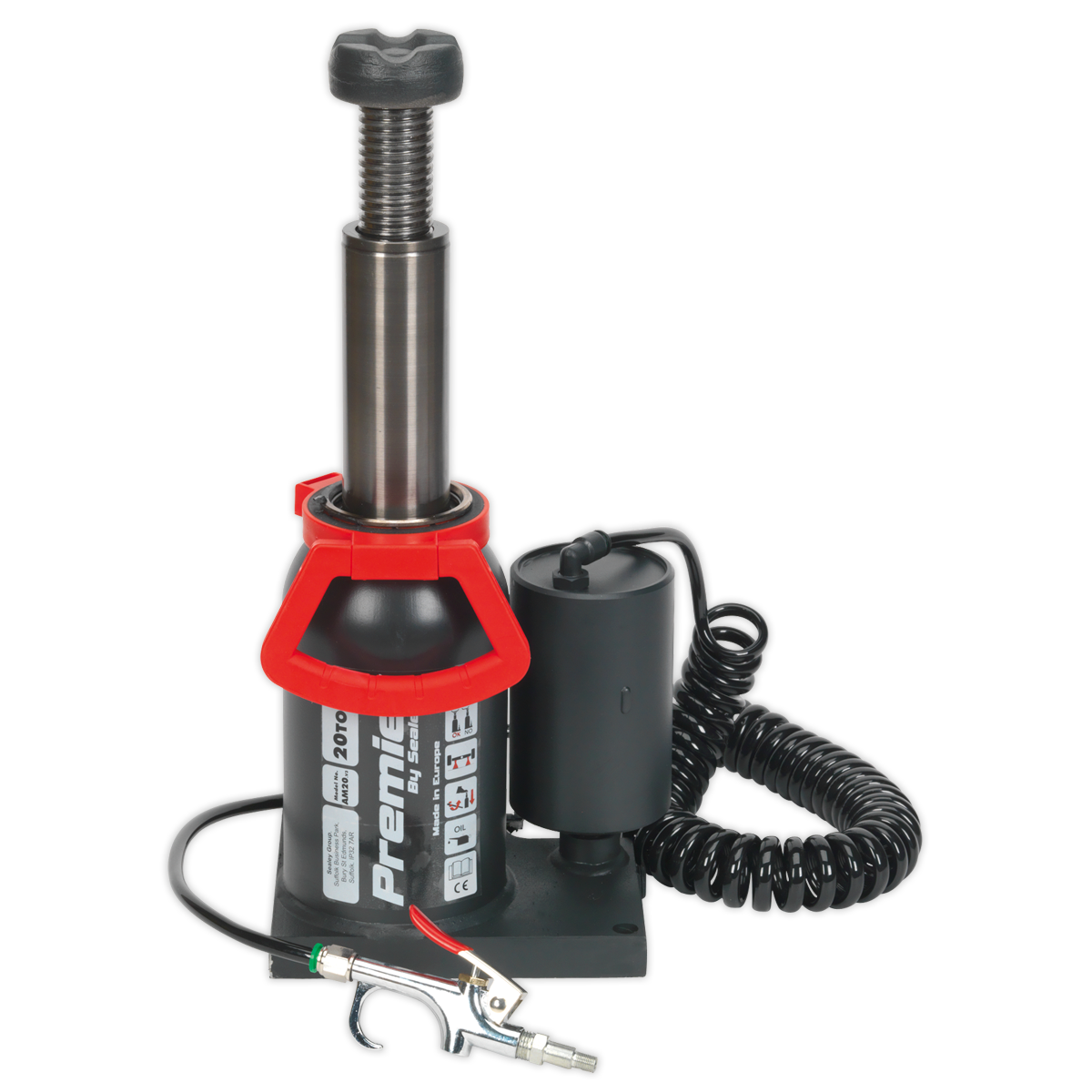 Sealey AM20 Premier Manual/Air Hydraulic Bottle Jack 20 Tonne - additional view 3