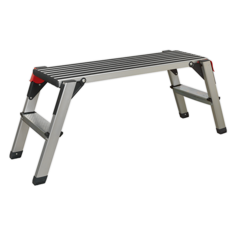 Sealey APS2 Aluminium 2-Tread Folding Platform - EN 131-4 - additional view 2