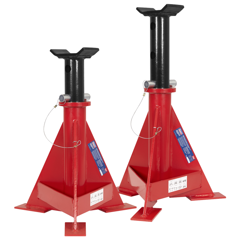 Sealey AS15000 Axle Stands (Pair) 15 Tonne Capacity per Stand