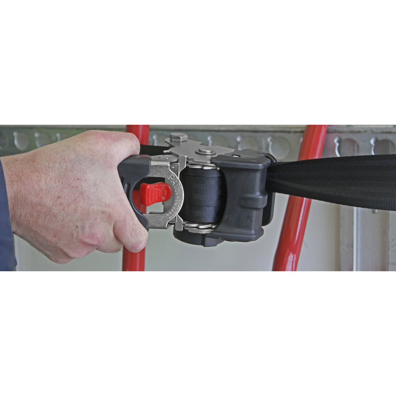 Sealey ATD50301 Auto Retractable Ratchet Strap 50mm x 3m - additional view 4