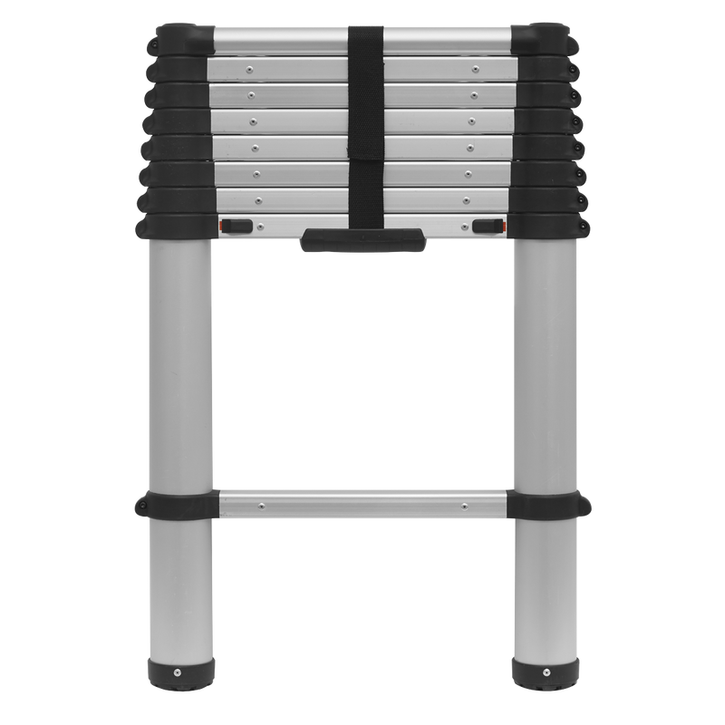 Sealey ATL09 Telescopic Ladder 9-Tread Aluminium - EN 131