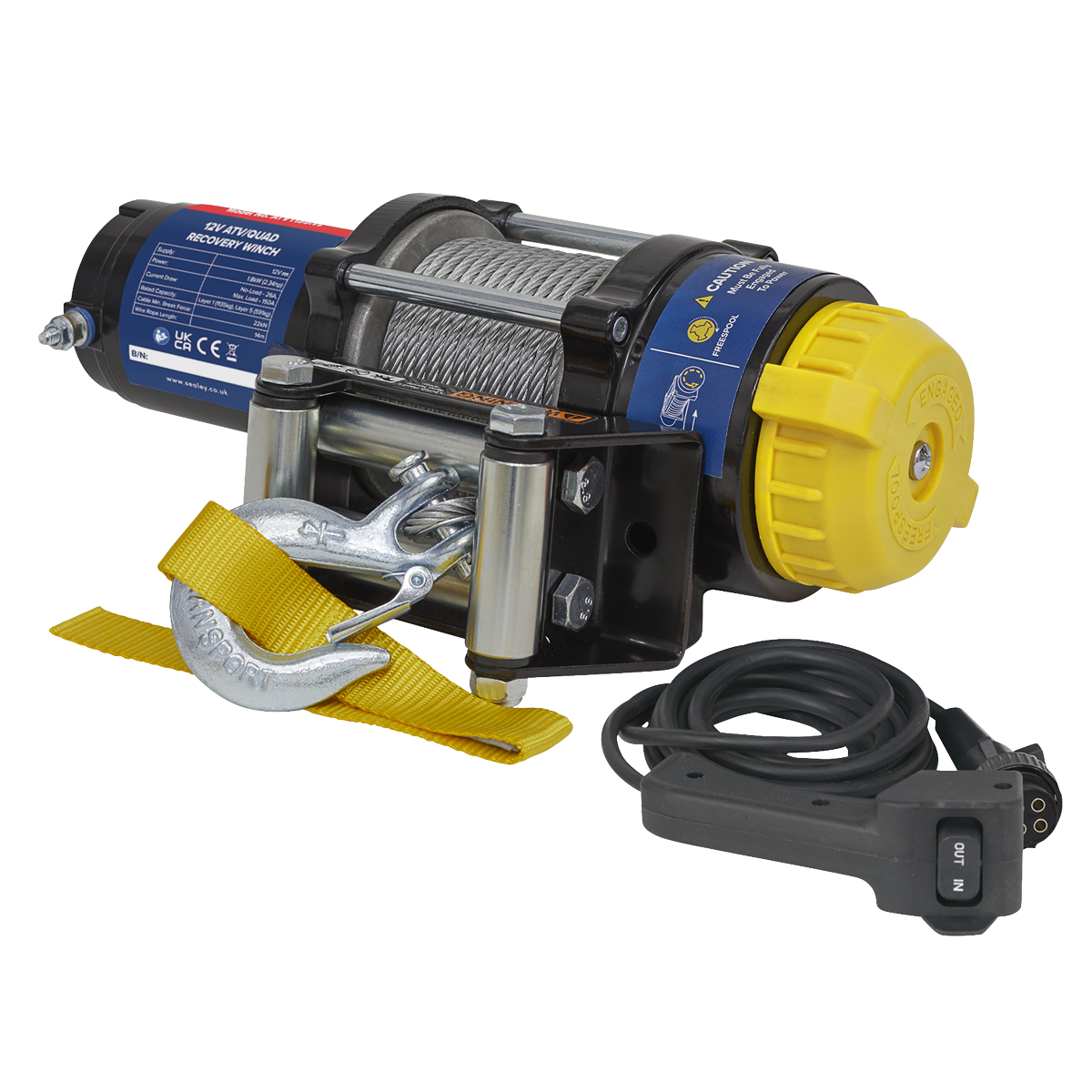 Sealey ATV1135KIT Wireless Winch ATV1135 Combo Kit - additional view 6