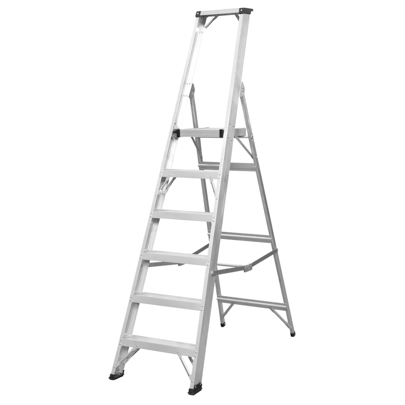 Sealey AXL6 Industrial Step Ladder 6-Tread Aluminium - EN 131 - additional view 10