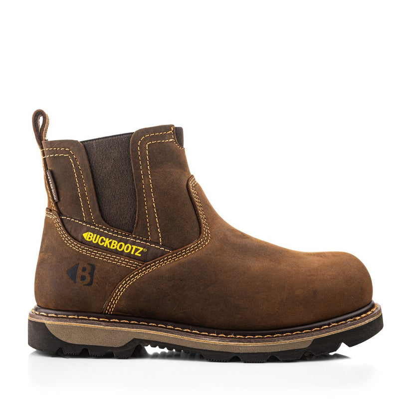 Buckbootz B1180 Hard as Nails Waterproof Safety Dealer Boots