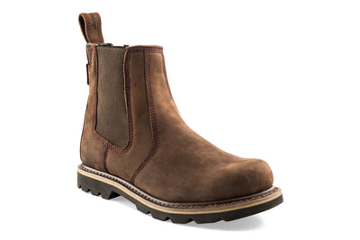 Buckbootz B1400 Non-Safety Leather Dealer Boots – Chocolate Oil