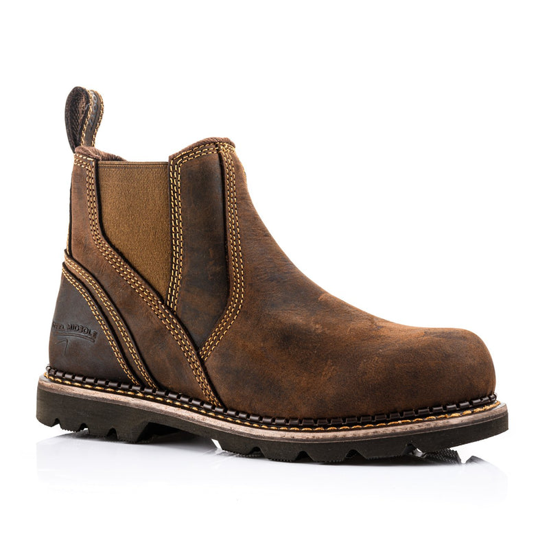 Buckbootz B1555 Hard as Nails Safety Dealer Boots