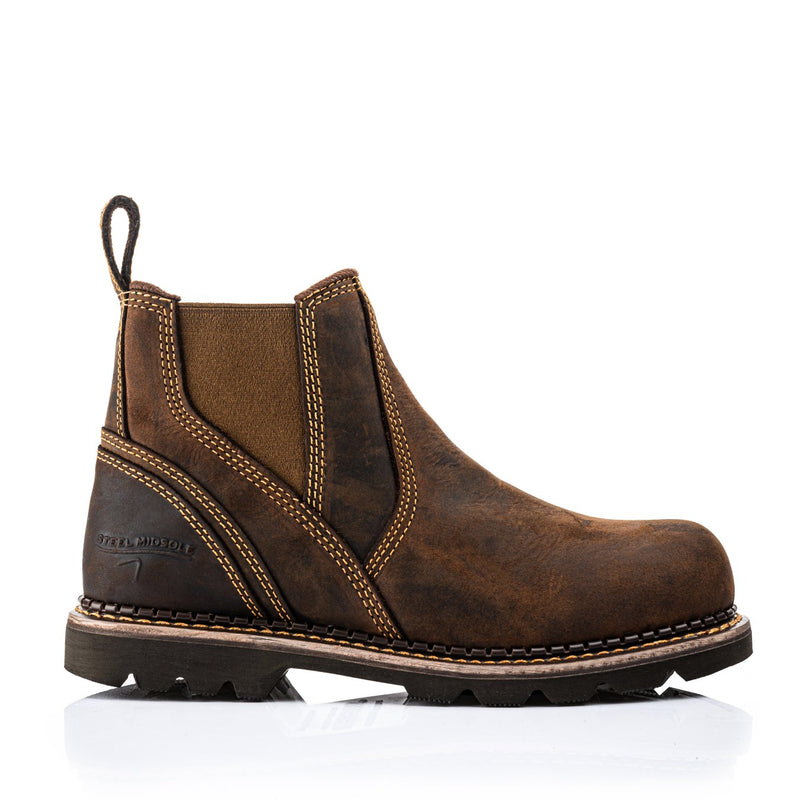 Buckbootz B1555 Hard as Nails Safety Dealer Boots