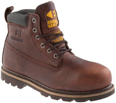 Buckbootz B750 Hard as Nails Waterproof Safety Lace Boots