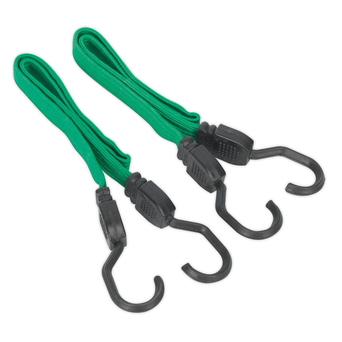 Sealey BCS16 Flat Bungee Cord Set 610mm 2pc - additional view 2
