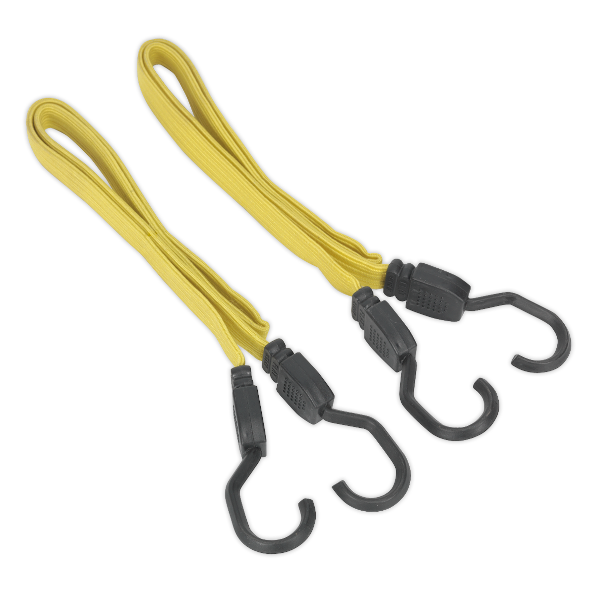 Sealey BCS18 Flat Bungee Cord Set 910mm 2pc - additional view 2