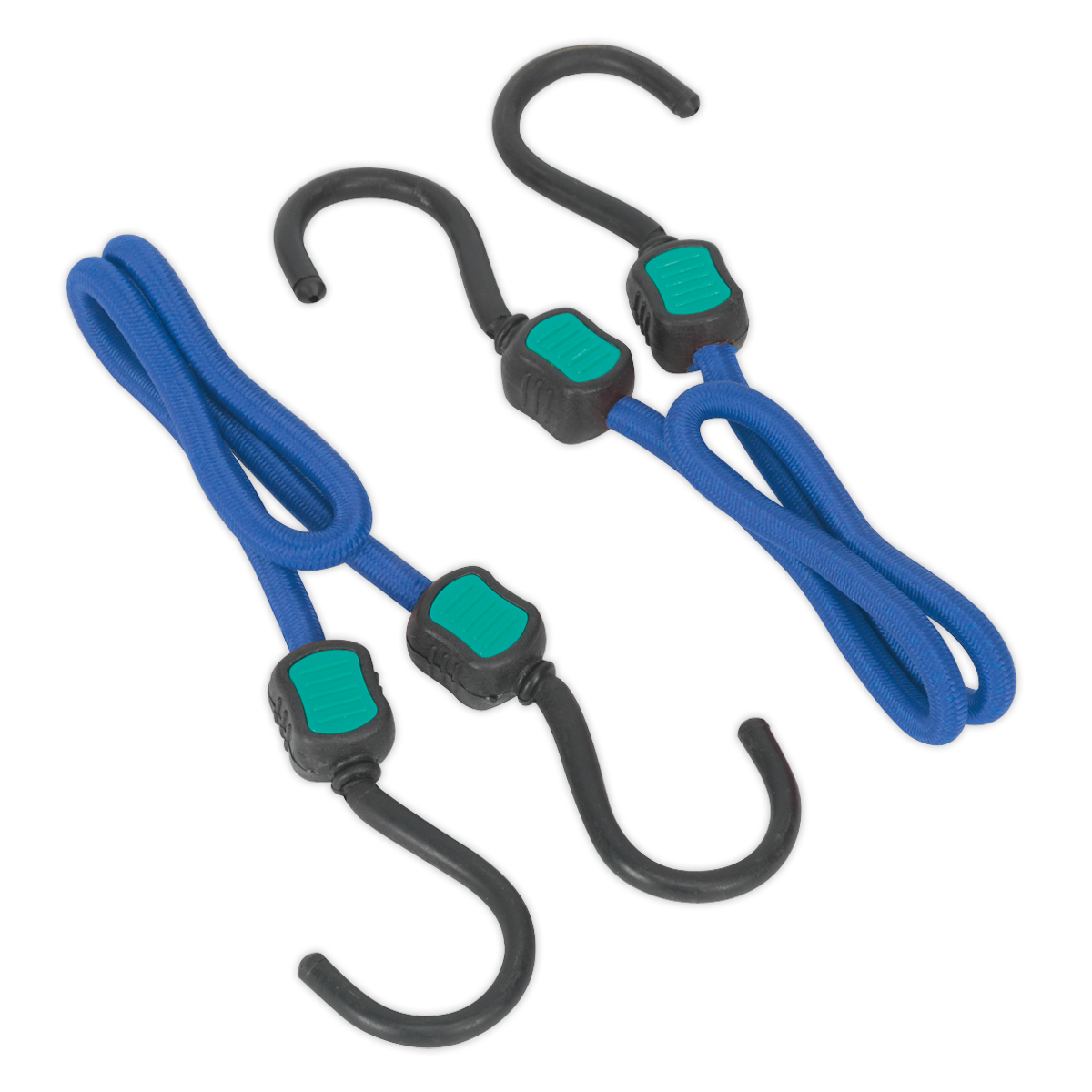 Sealey BCS19 Bungee Cord Set 460mm 2pc