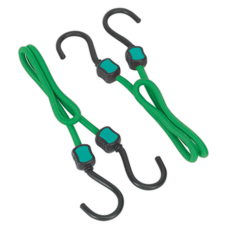 Sealey BCS21 Bungee Cord Set 610mm 2pc