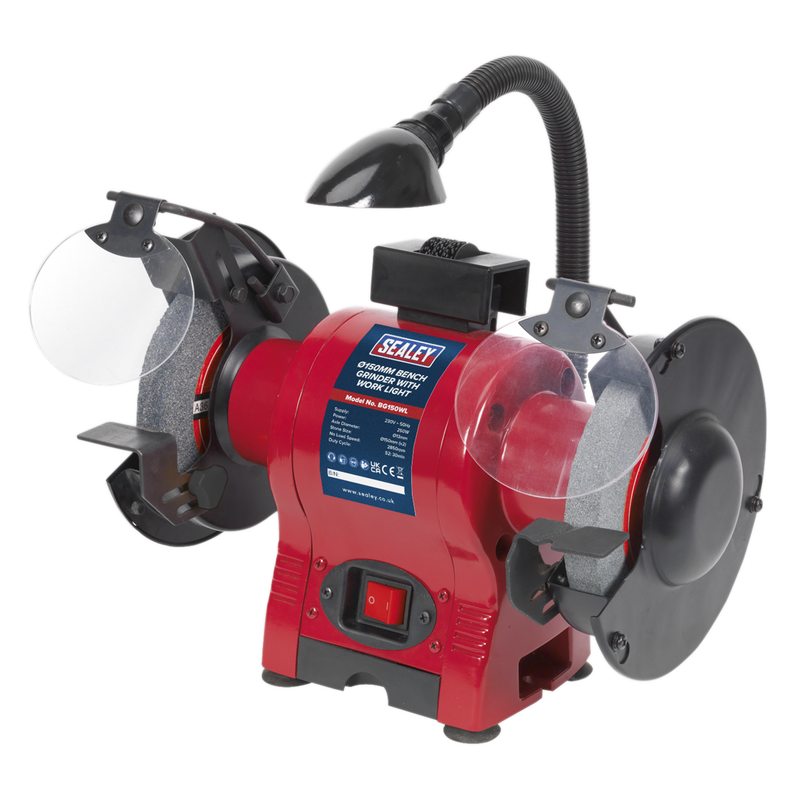 Sealey BG150WL 150mm Bench Grinder with Worklight 250W/230V - additional view 2