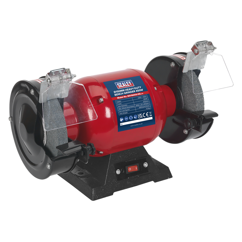 Sealey BG150XD/99 150mm Heavy-Duty Bench Grinder 450W/230V