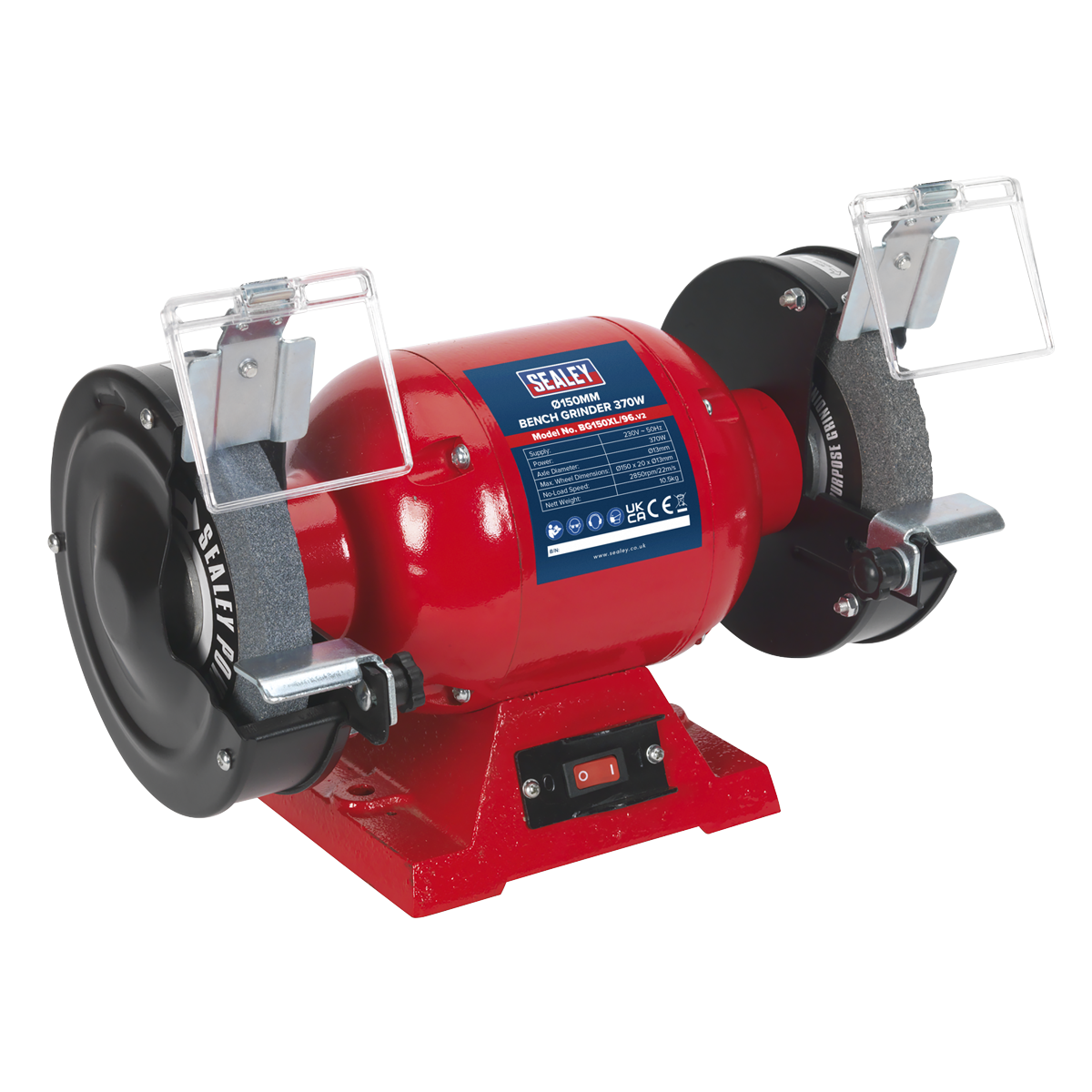 Sealey BG150XL/96 150mm Bench Grinder 370W/230V