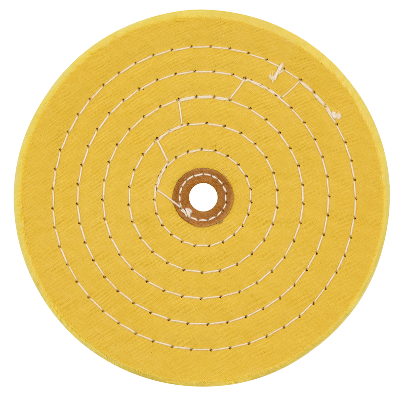 Sealey BG200BWC 200 x 16mm Buffing Wheel 16mm Bore - Coarse - additional view 2