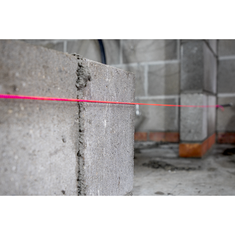Sealey BLP1 Braided Nylon Brick Line 76m - Pink - additional view 6