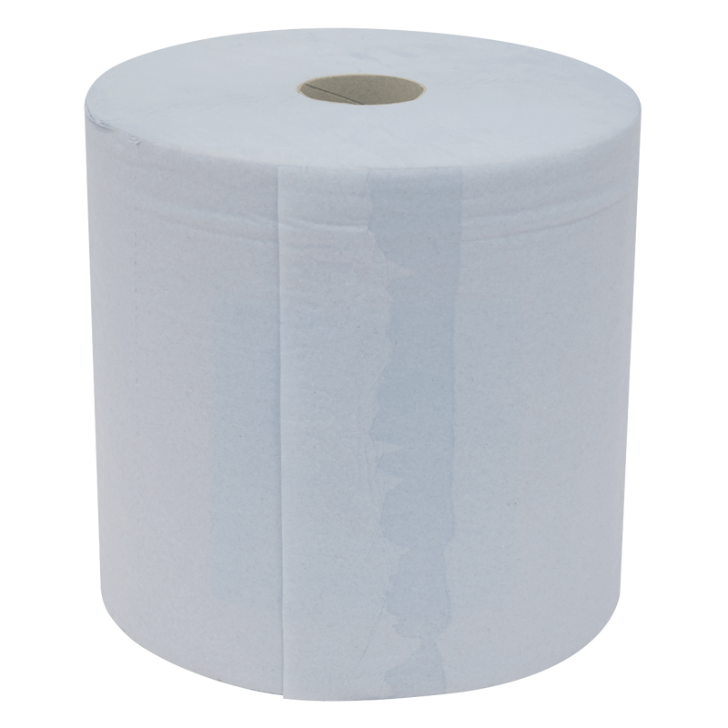 Sealey BLU400 2-Ply Blue Wiper Roll 400m x 260mm - Pack of 2 - additional view 2