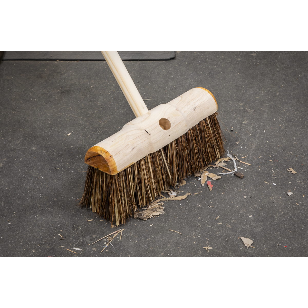 Sealey BM13HX Stiff/Hard Bristle Broom 13"(325mm) - additional view 2