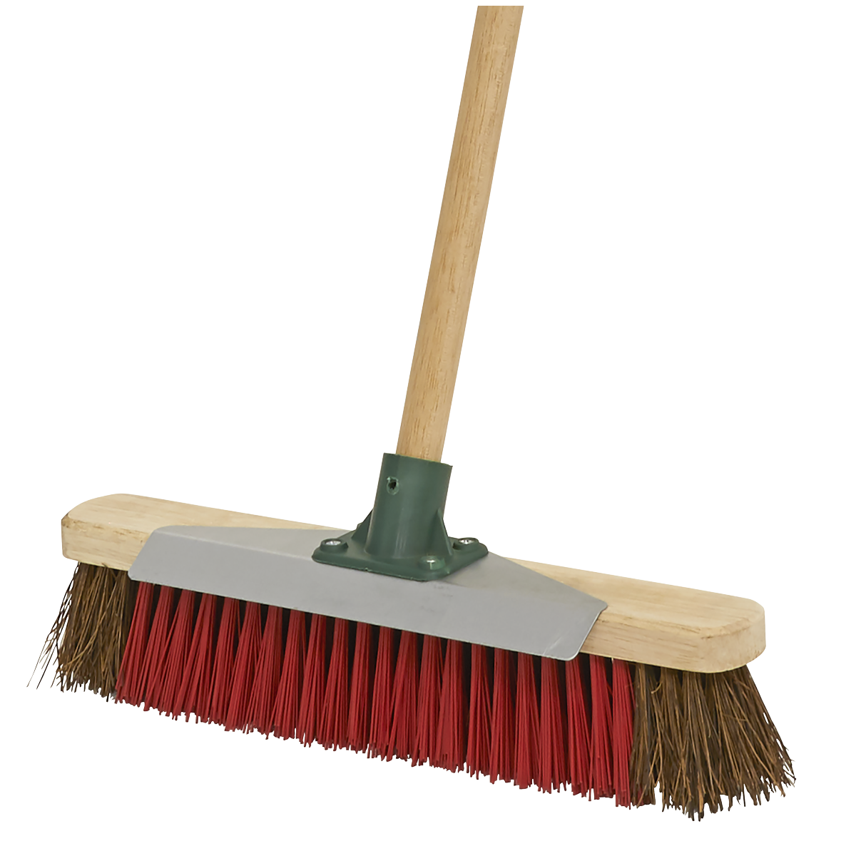 Sealey BM16SC Heavy-Duty Stiff/Hard Bristle Broom with Scraper 16"(405mm) - additional view 5