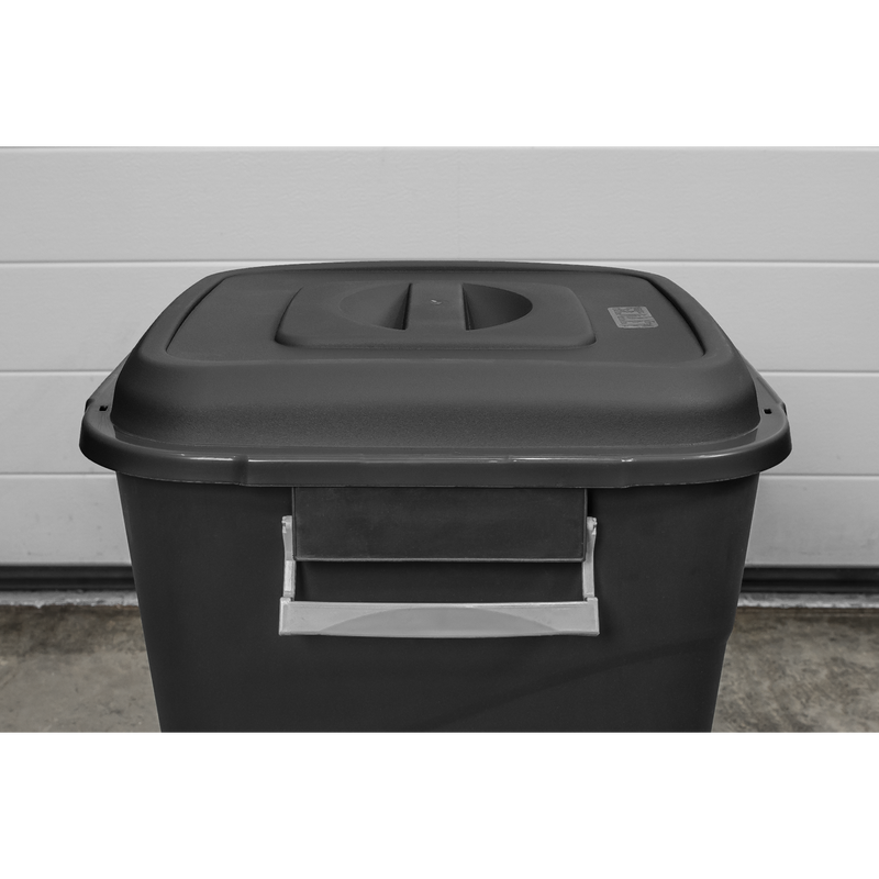 Sealey BM75 Refuse/Storage Bin 75L - Black - additional view 4