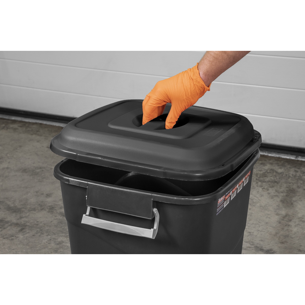 Sealey BM75 Refuse/Storage Bin 75L - Black - additional view 5