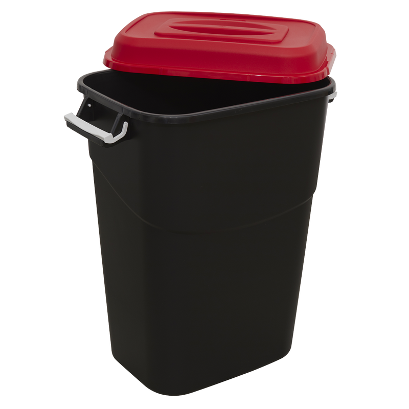 Sealey BM95R Refuse/Storage Bin 95L - Red - additional view 7