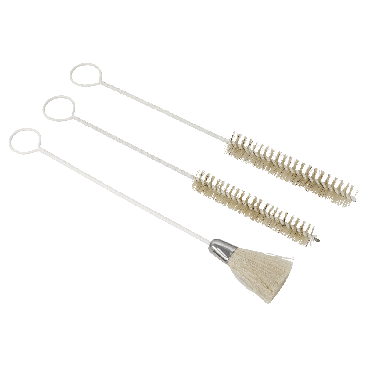 Sealey BSGC/3 Spray Gun Cleaning Brush Set 3pc - additional view 2