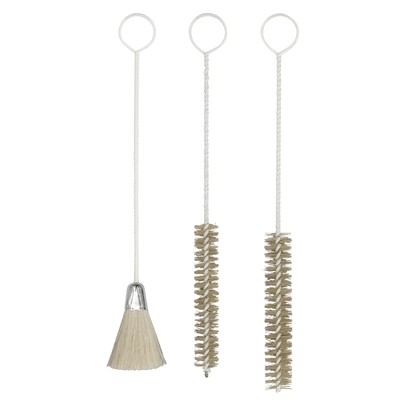 Sealey BSGC/3 Spray Gun Cleaning Brush Set 3pc - additional view 3
