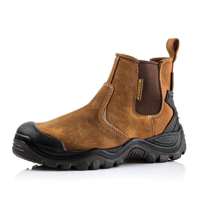 Buckbootz BSH006 Buckshot Waterproof Safety Dealer Boots