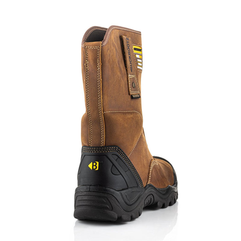 Buckbootz BSH010 Buckshot Waterproof Safety Rigger Boots